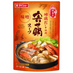 鮮魚亭　地鶏だし使用寄せ鍋スープ　味噌