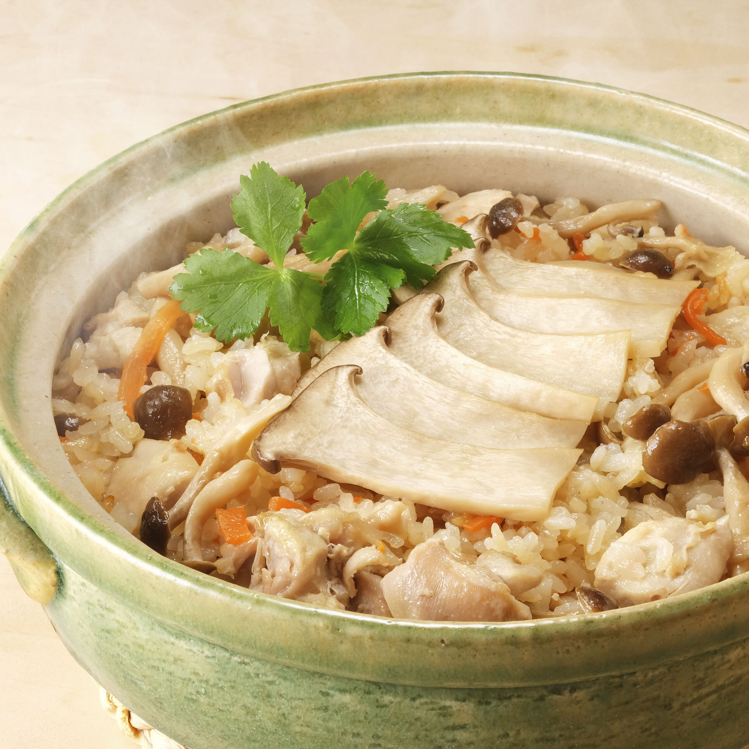 松茸香る炊き込みご飯